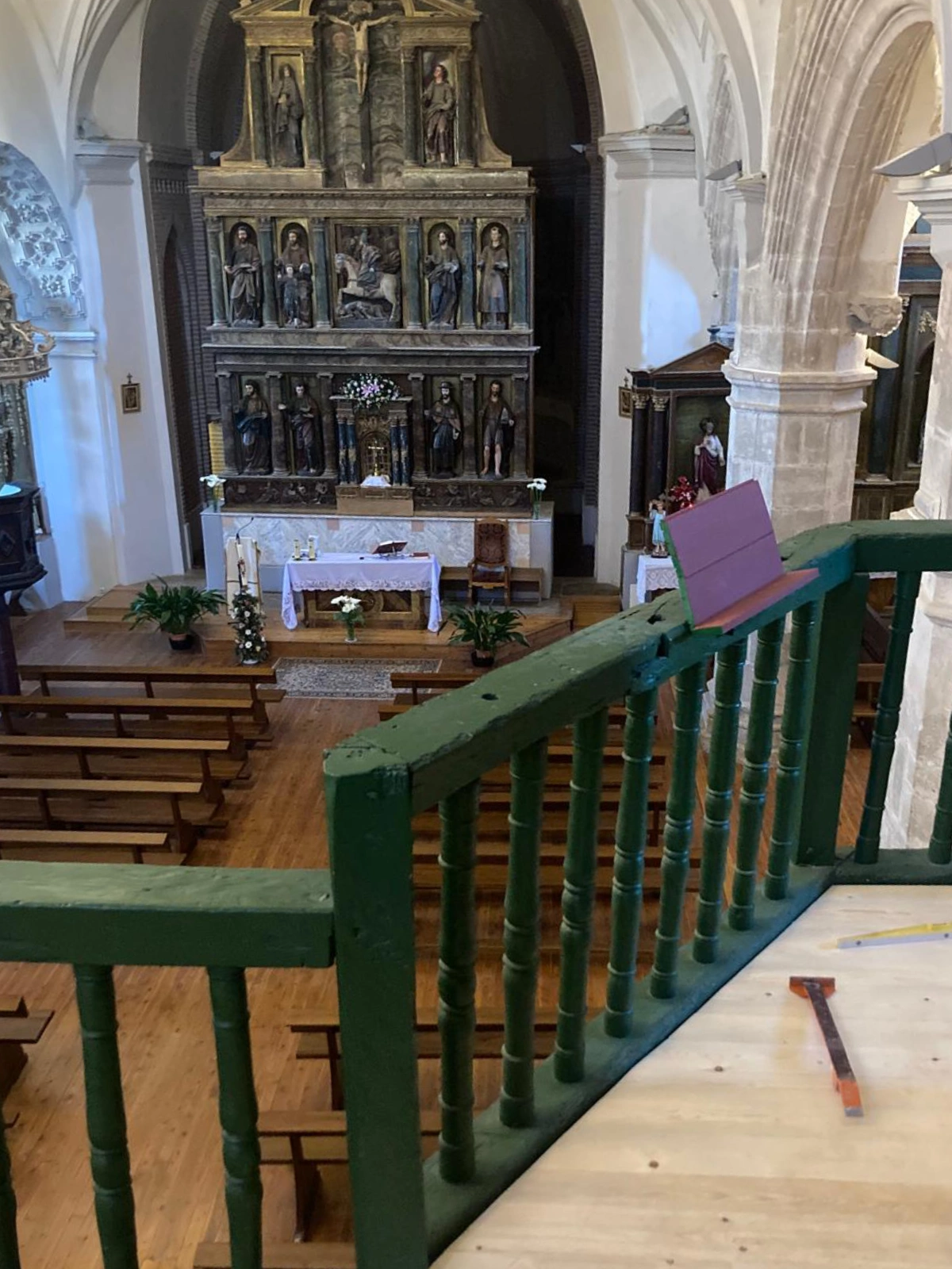 Foto restauración iglesia